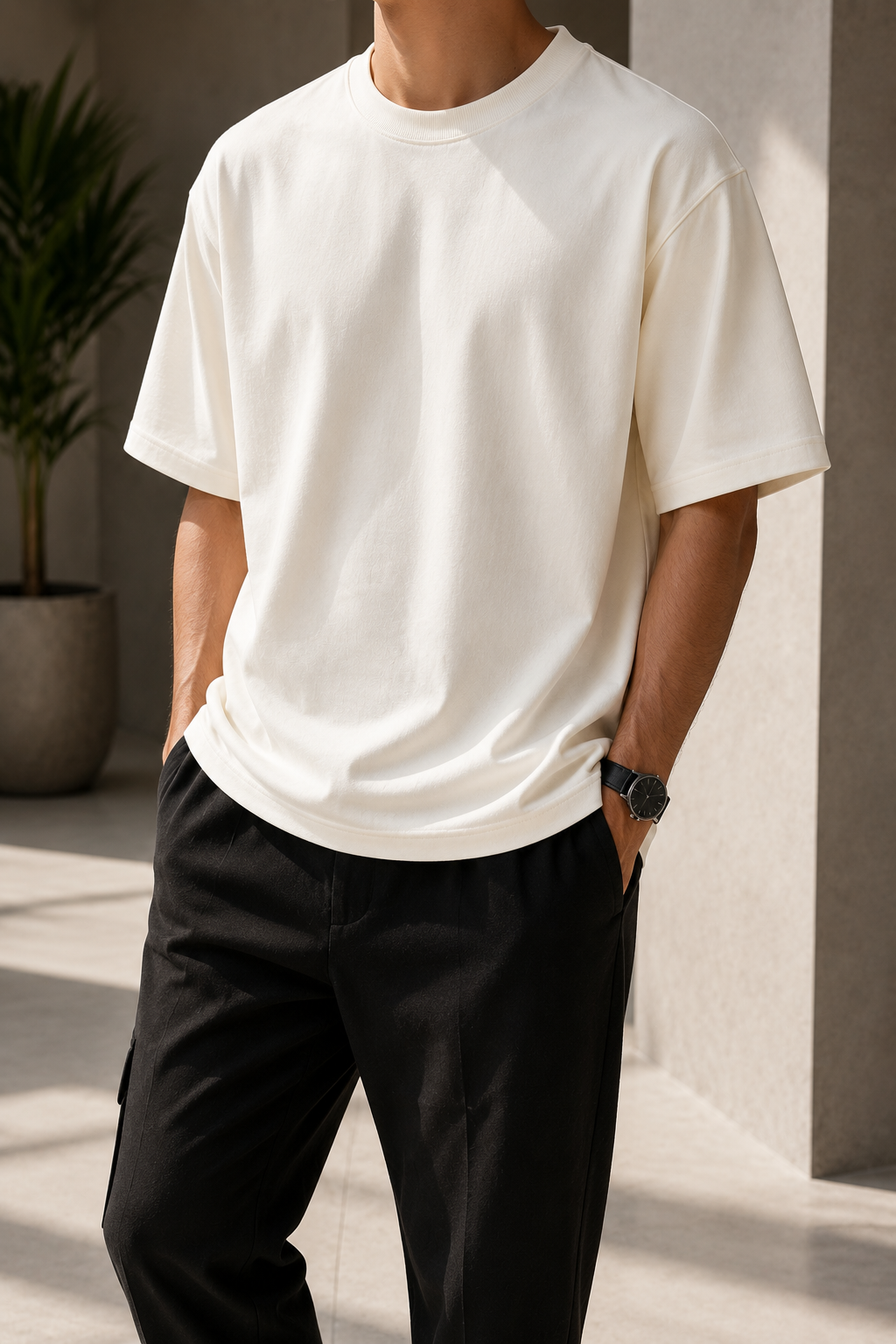 Custom Oversized Drop Shoulder T-Shirt