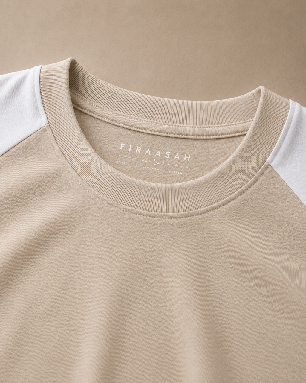 Round Panel Oversized Drop Shoulder T-Shirt