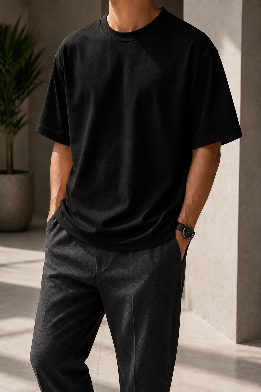 Custom Oversized Drop Shoulder T-Shirt